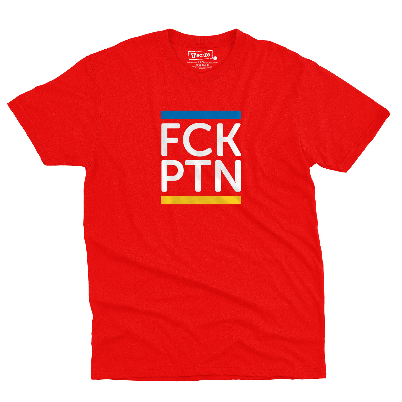 Pánské tričko s potiskem “FCK PTN”