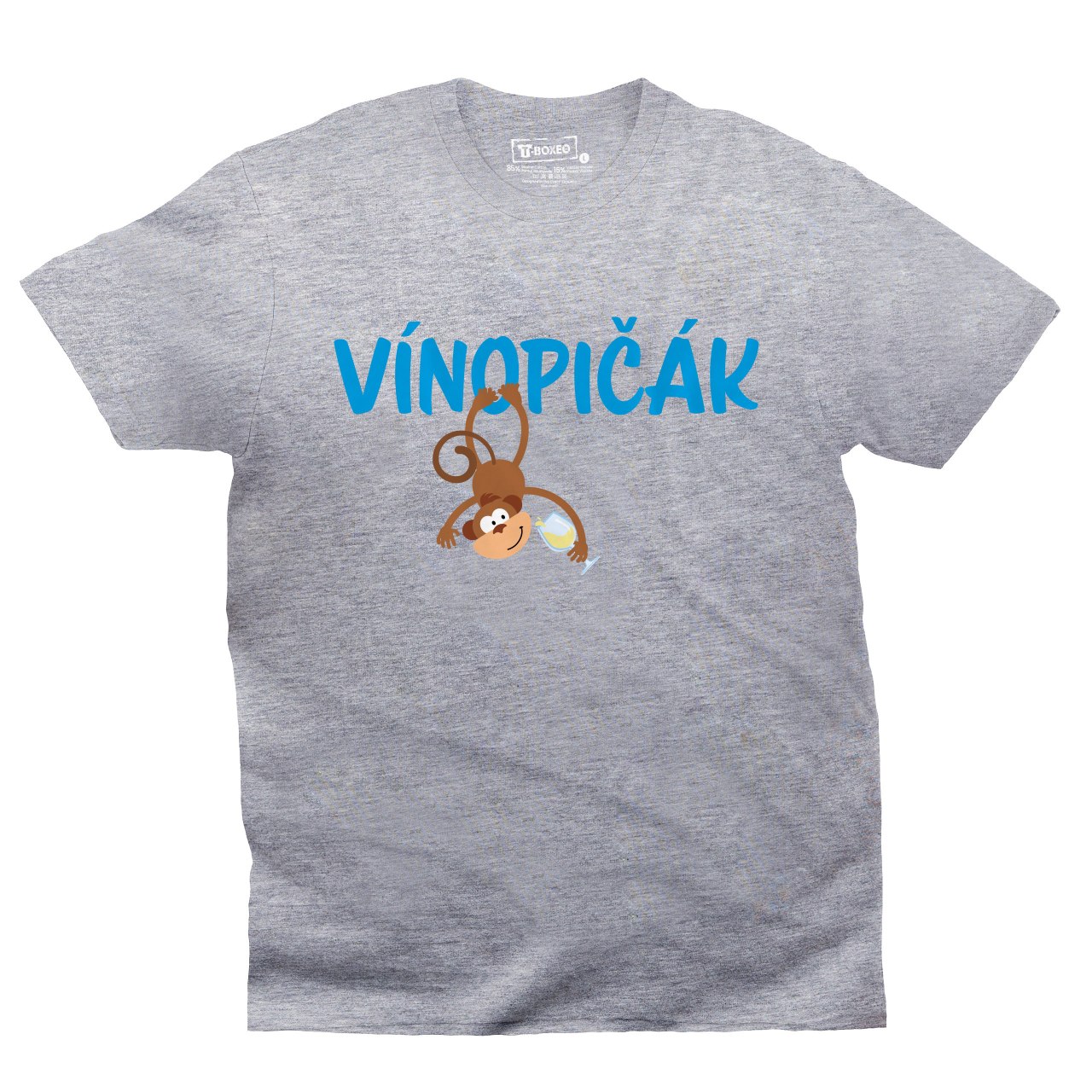 Pánské tričko s potiskem "Vínopičák - bílé víno"