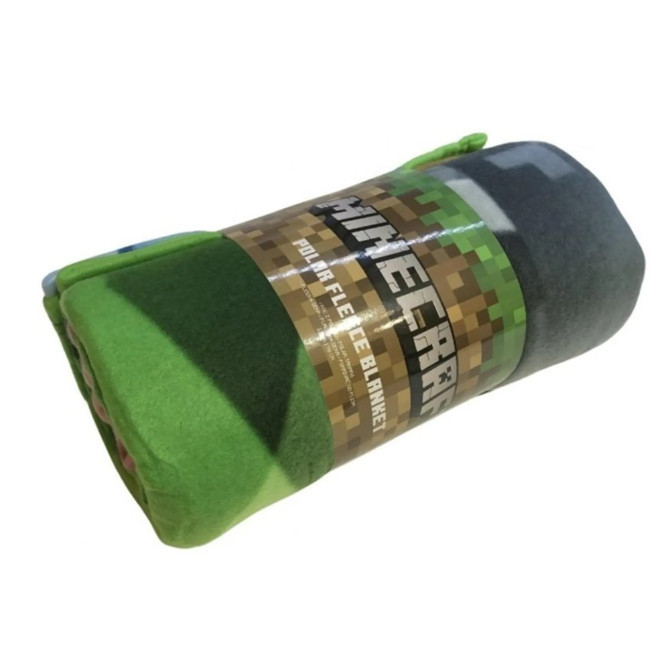 Fleecová deka Minecraft motiv Farma Polar Fleece