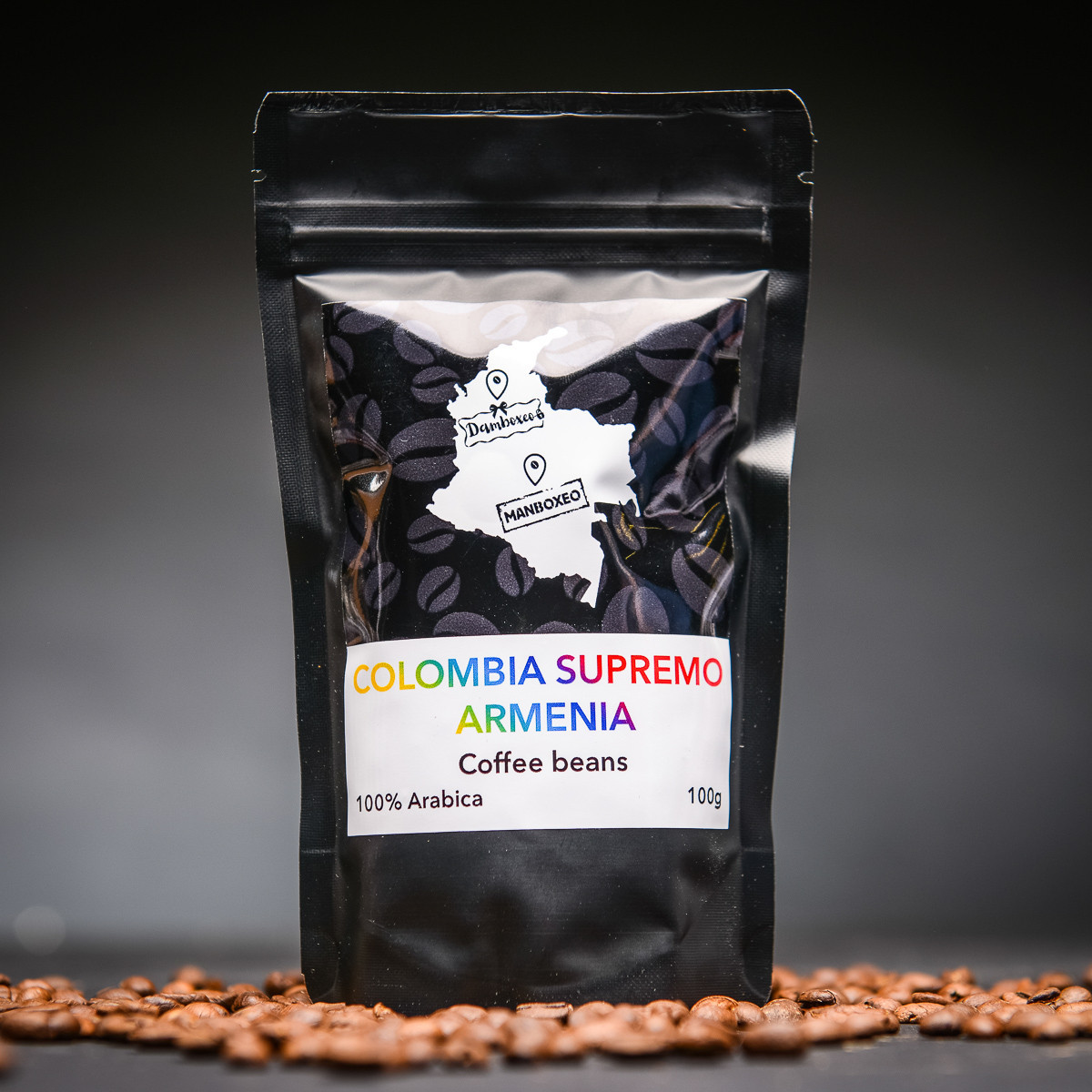 Káva Colombia Supremo Armenia 100g - 100% Arabica.jpg