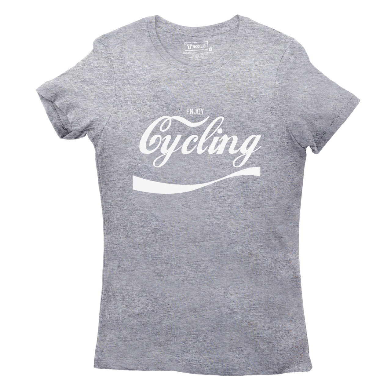 Dámské tričko s potiskem "Enjoy Cycling"