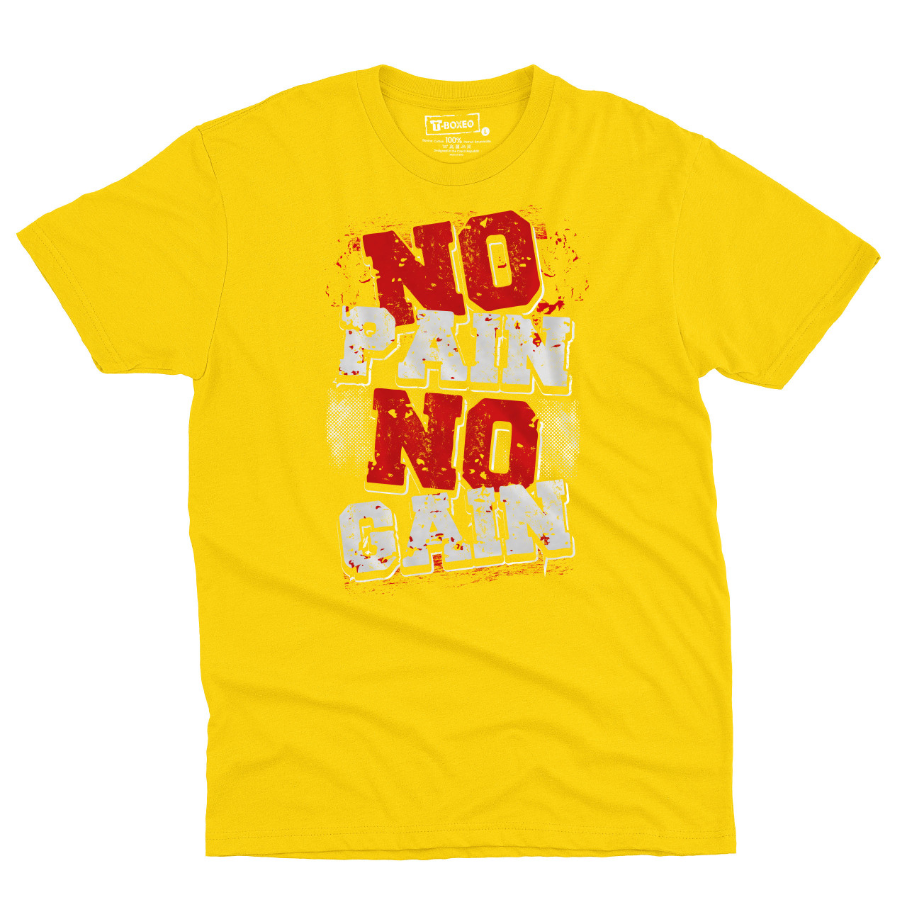 Pánské tričko s potiskem “No Pain, No Gain”