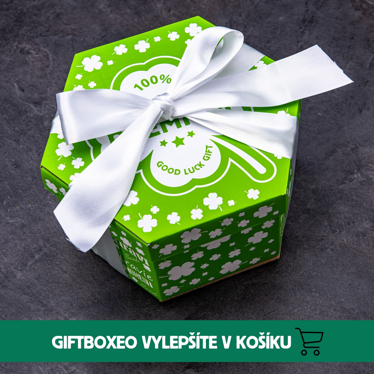 Giftboxeo plné specilait s alkoholem - Čtyřlístek