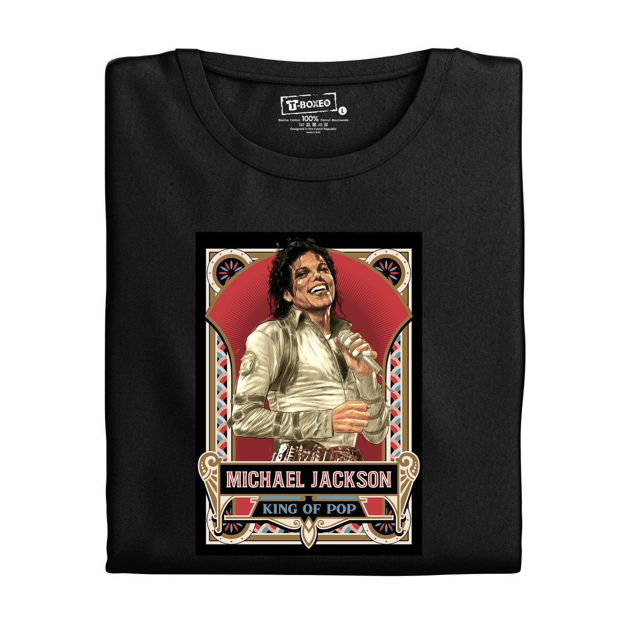 Dámské tričko s potiskem “Michael Jackson”