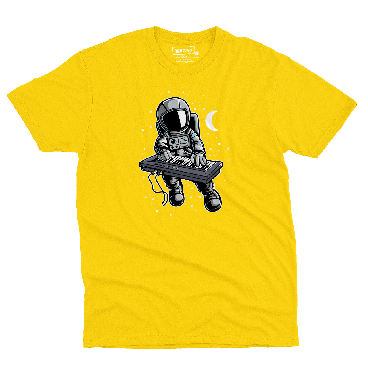 Pánské tričko s potiskem “Astronaut s keyboardem”
