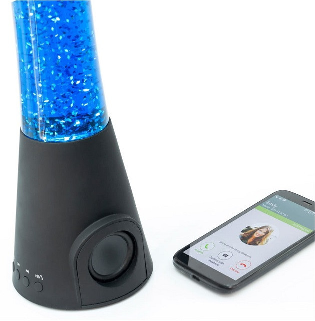 Lávová lampa s bluetooth reproduktorem a mikrofonem innovagoods (V0101039)