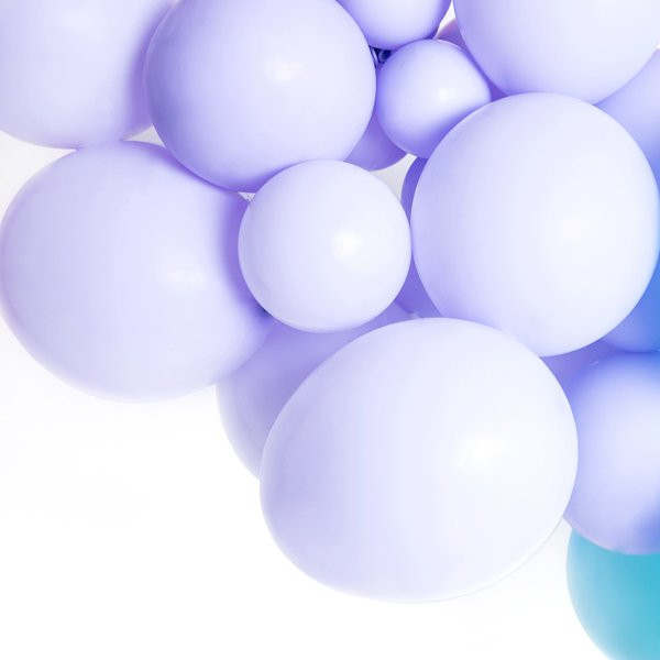 Latexový balónek - Pastelová Lila světlá 27cm - 100 ks