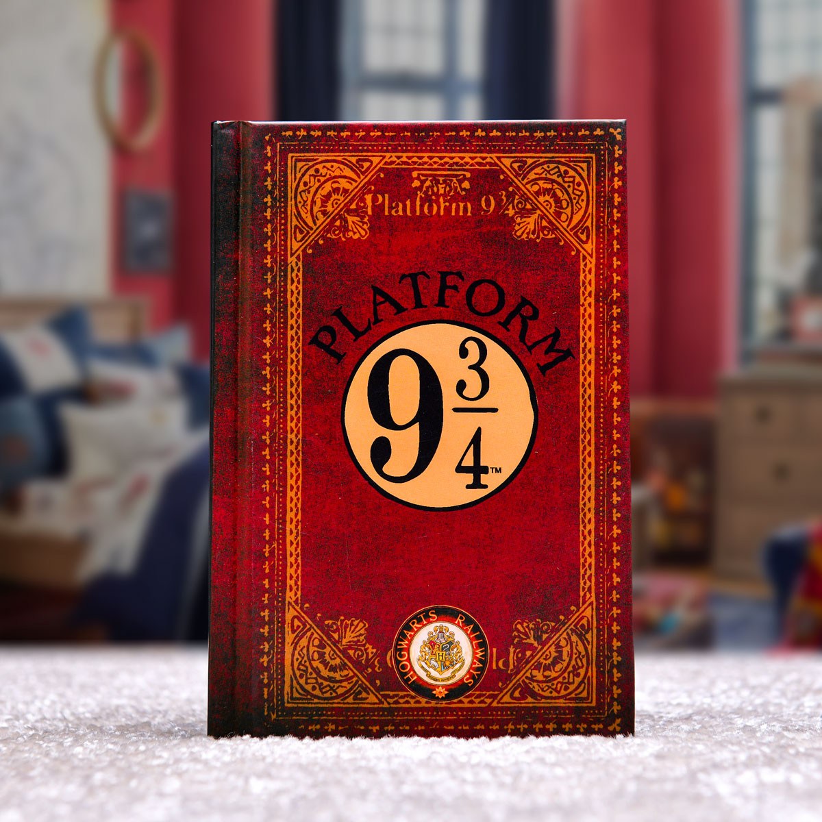 Výhodný set pro fanoušky Harryho Potter se zápisníkem a lampou