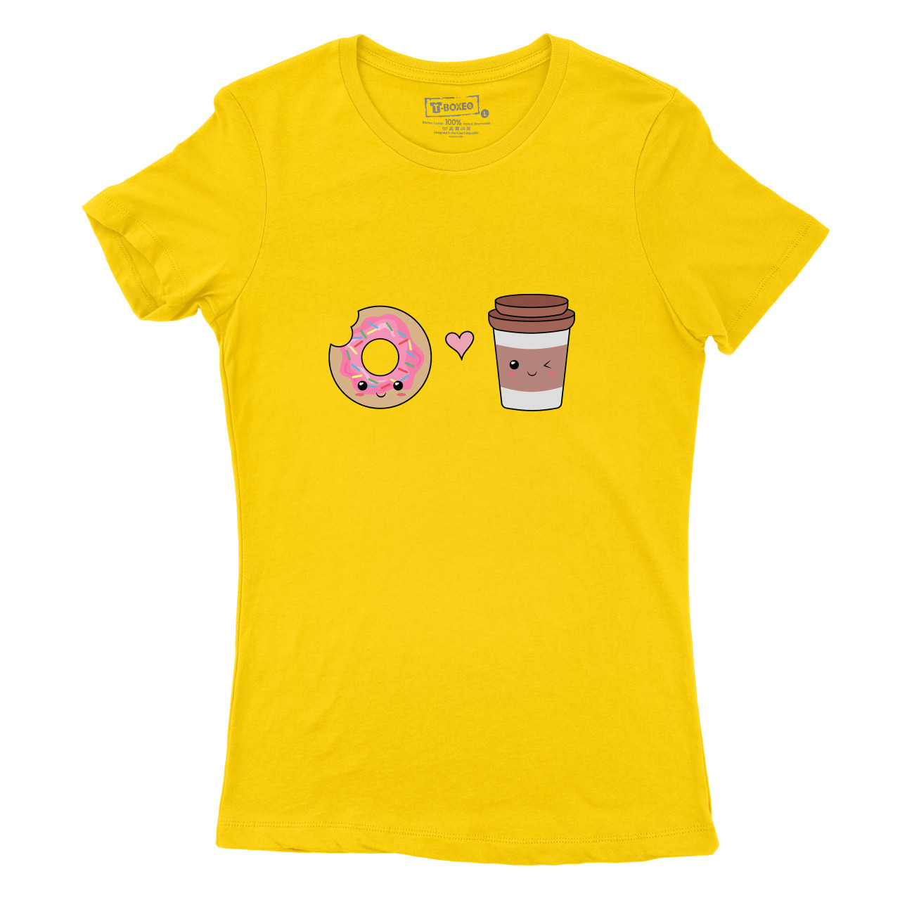 Dámské tričko “Kamarádi kobliha a kafe”