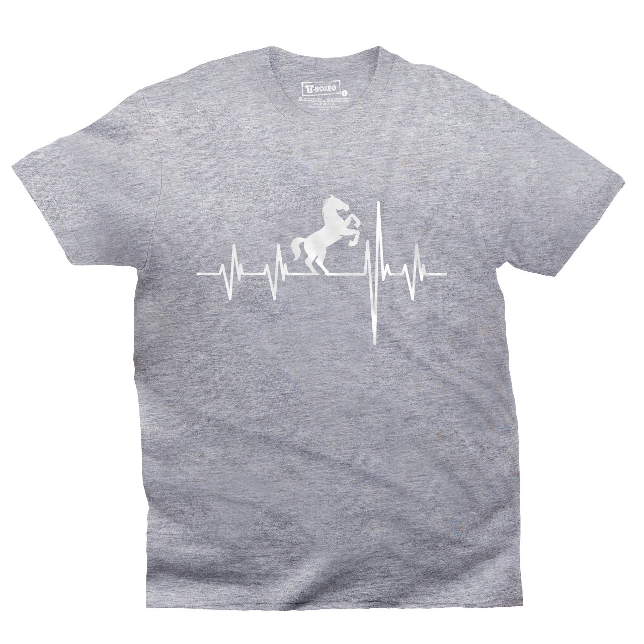 Dámské tričko s potiskem "Srdeční tep Kůň"