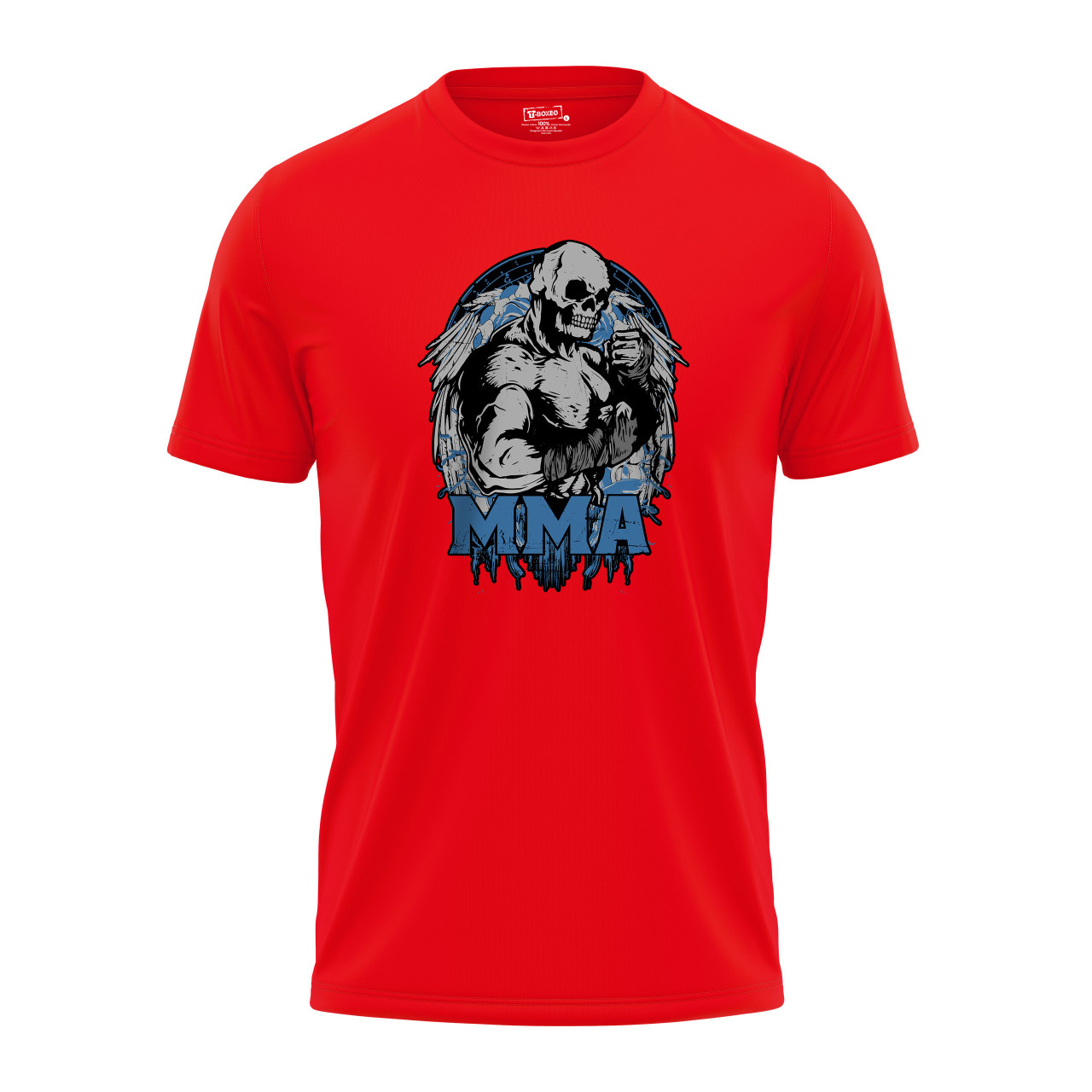 Pánské tričko s potiskem “MMA, svalnatý lebkoun”