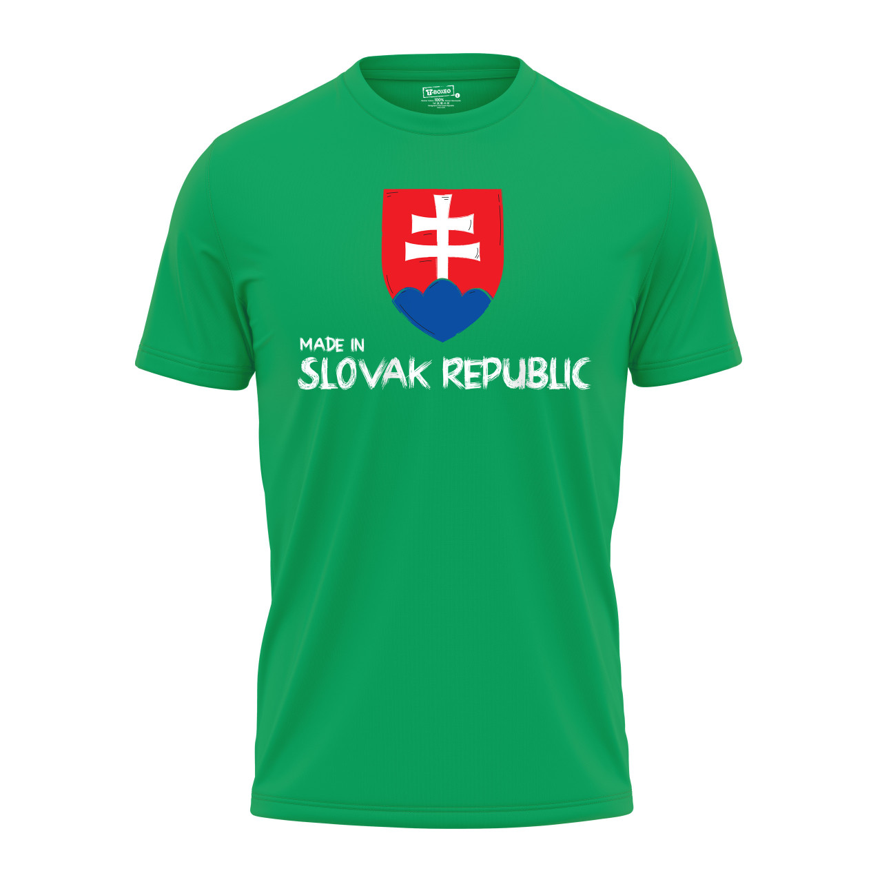 Pánské tričko s potiskem Made in Slovak republic SK