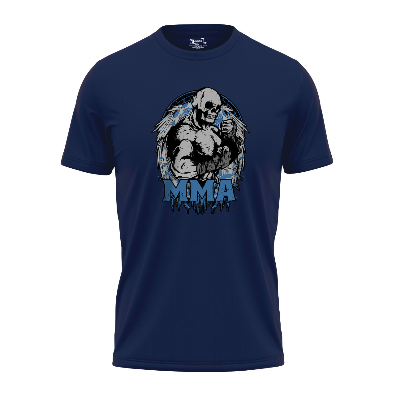 Pánské tričko s potiskem “MMA, svalnatý lebkoun”