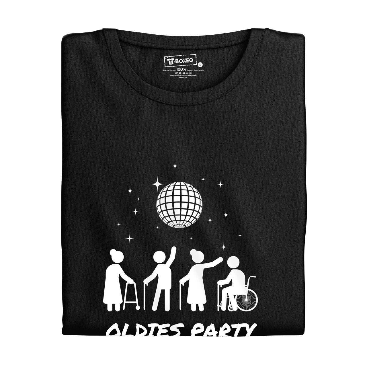 Pánské tričko s potiskem “Oldies party”