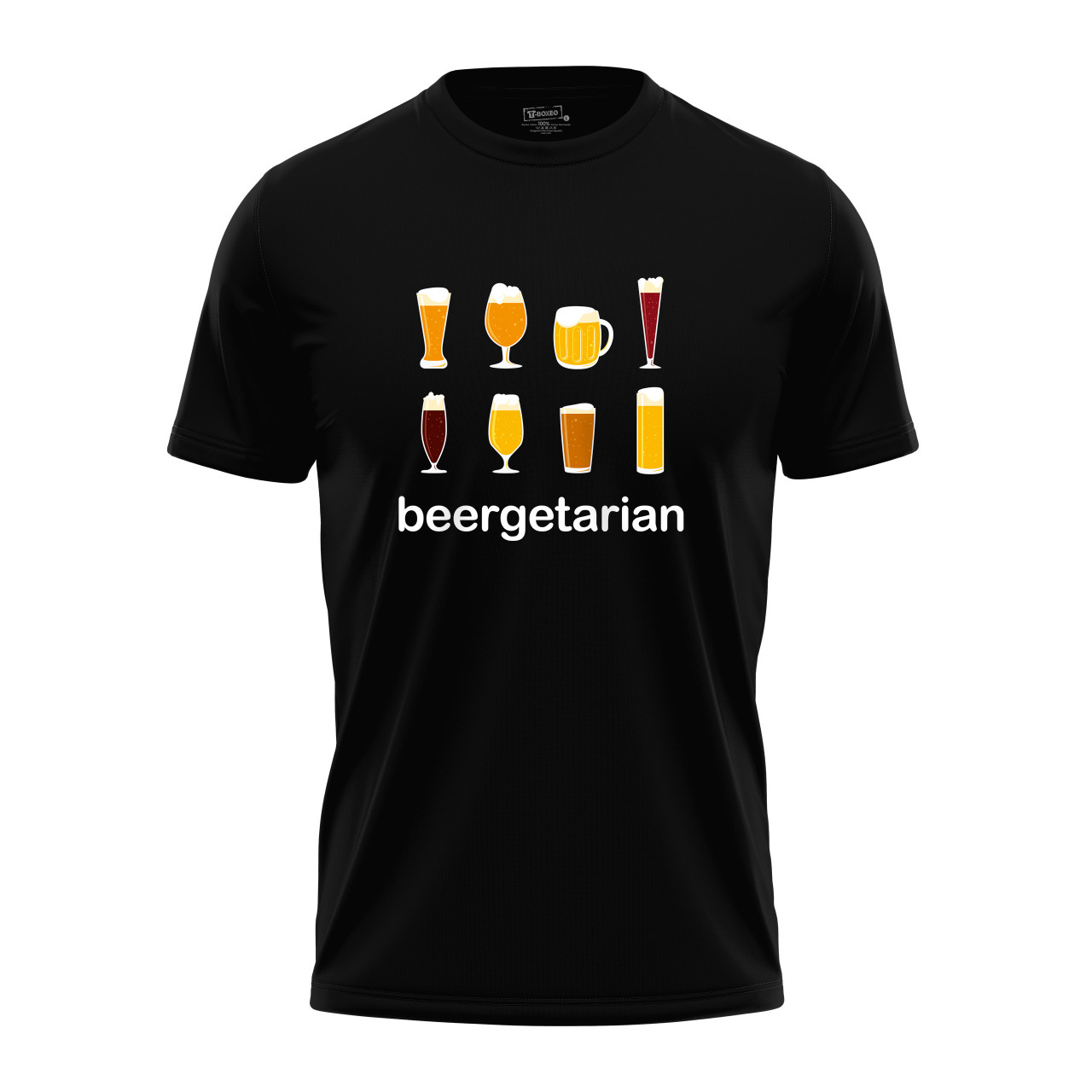 Pánské tričko s potiskem “Beergetarian”