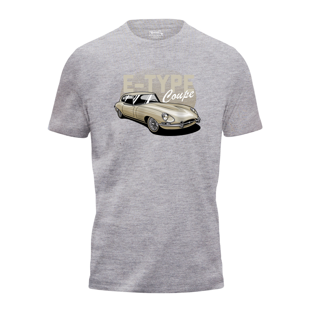 Pánské tričko s potiskem “E-type Coupe"