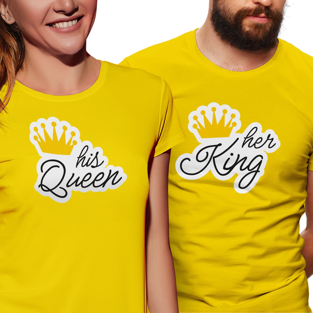 Pánské tričko s potiskem “Her King”