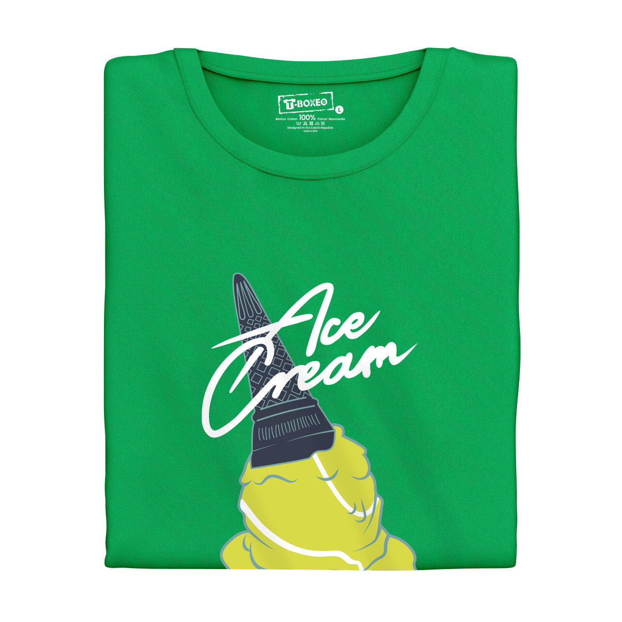 Dámské tričko s potiskem "Ace Cream"