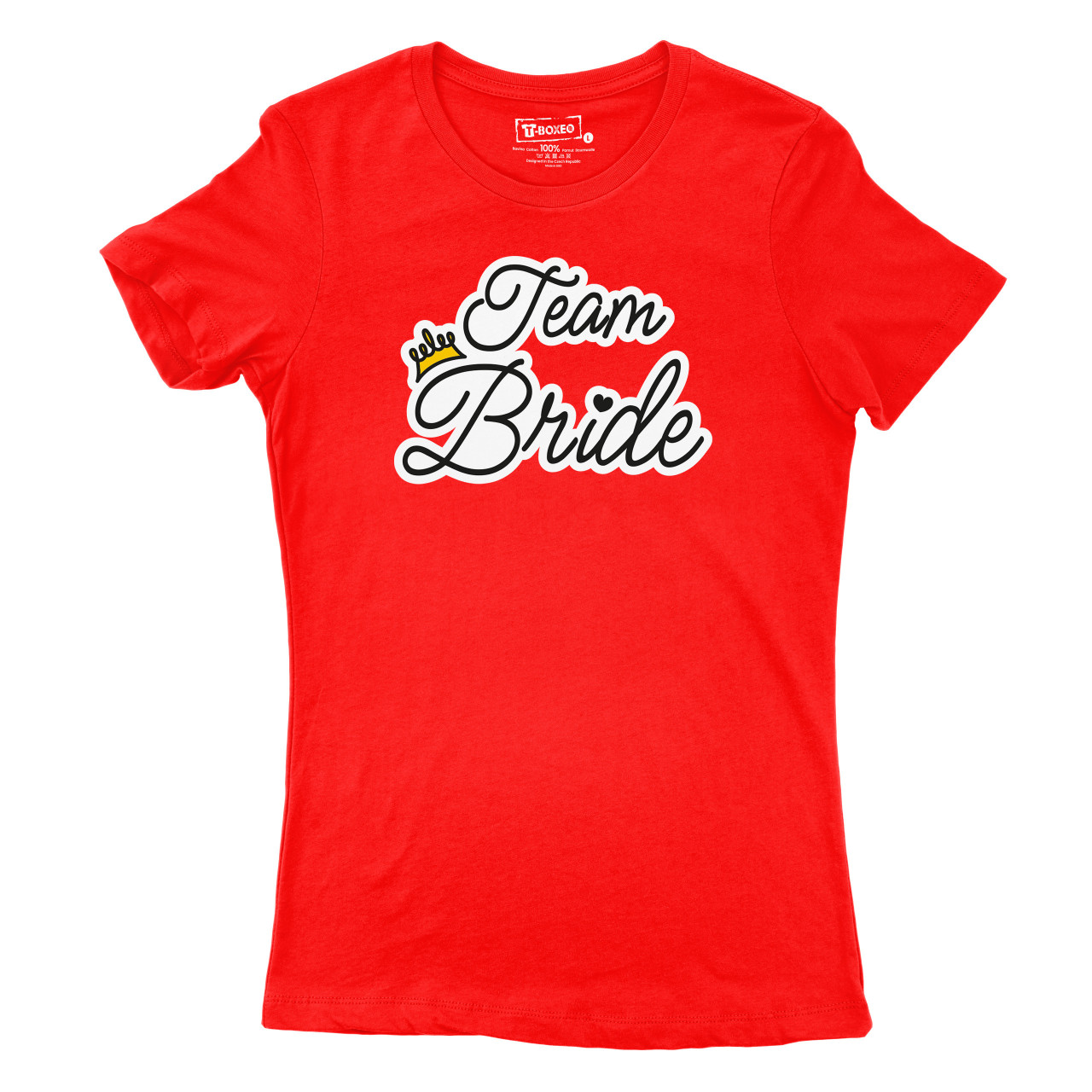 Dámské tričko s potiskem “Team Bride”