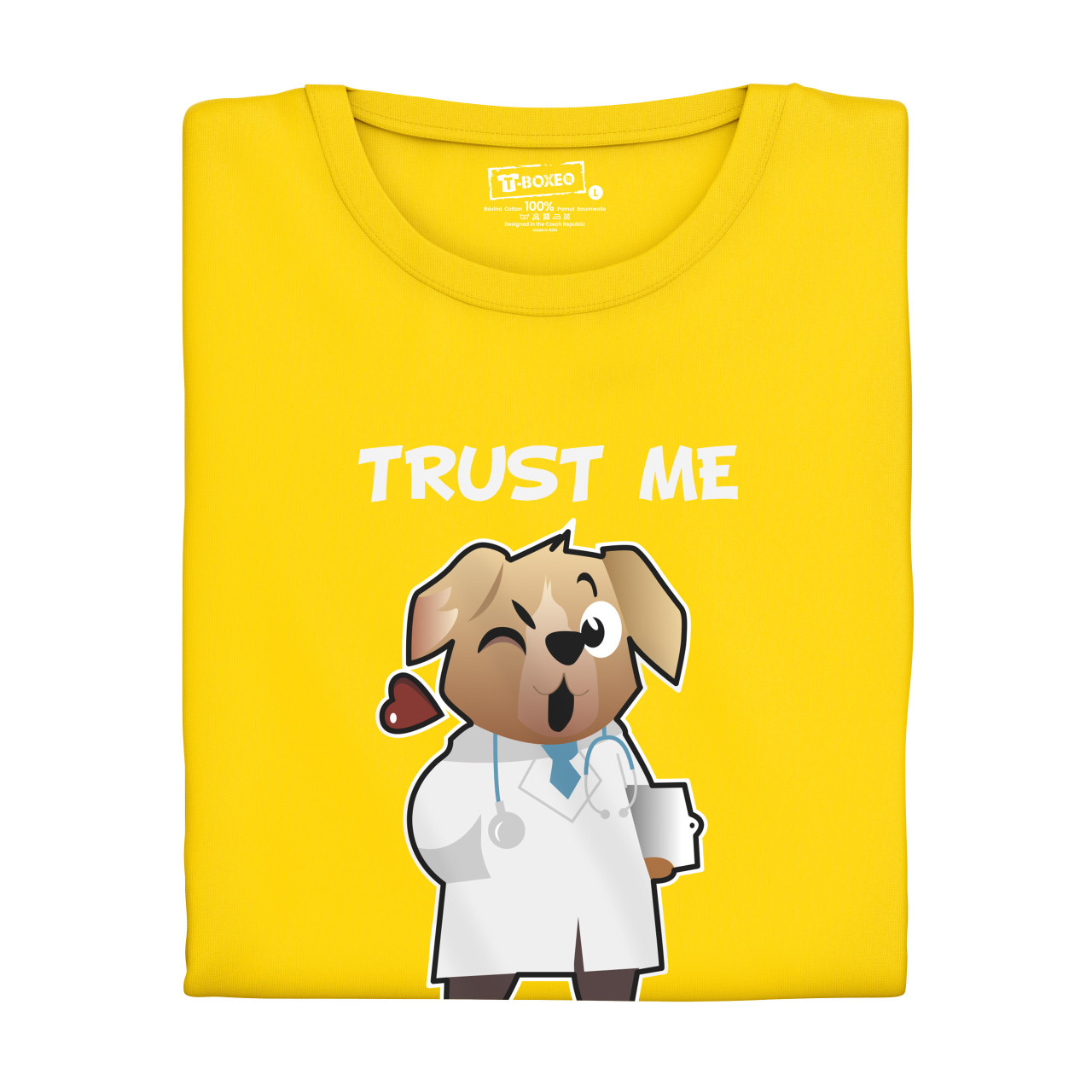 Pánské tričko s potiskem “Trust me, I´m Doctor”