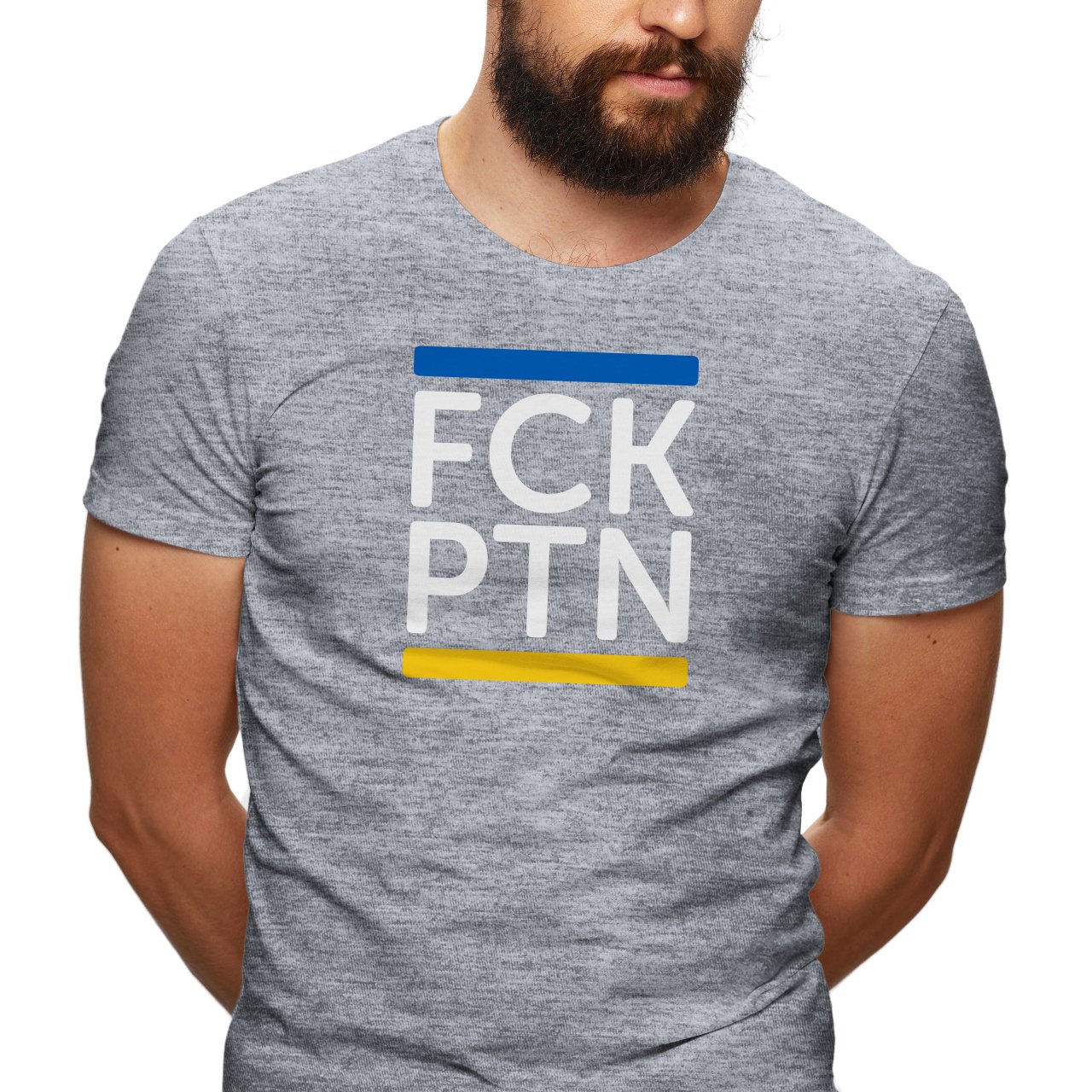 Pánské tričko s potiskem “FCK PTN”