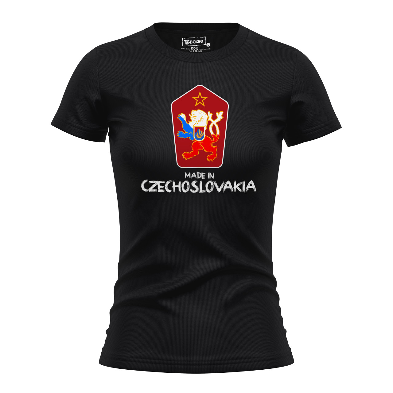 Dámské tričko s potiskem “Made in Czechoslovakia”