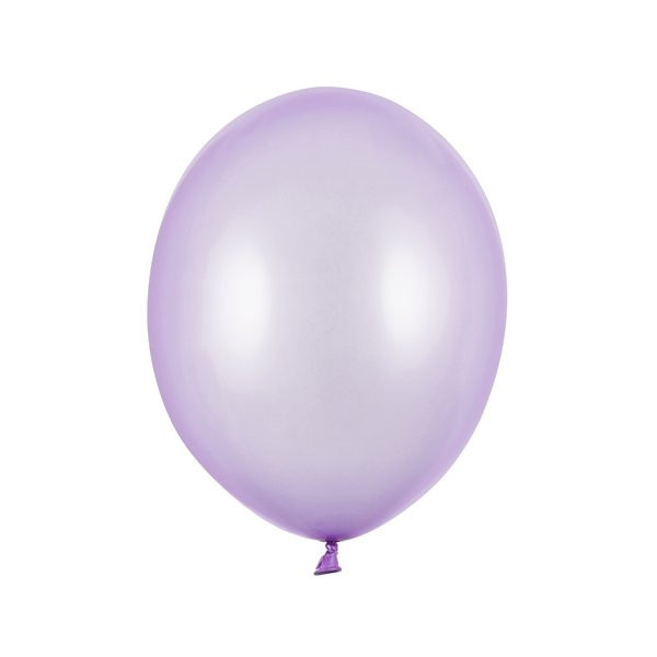 Latexový balónek - Metalická levandulová 27cm 20 ks