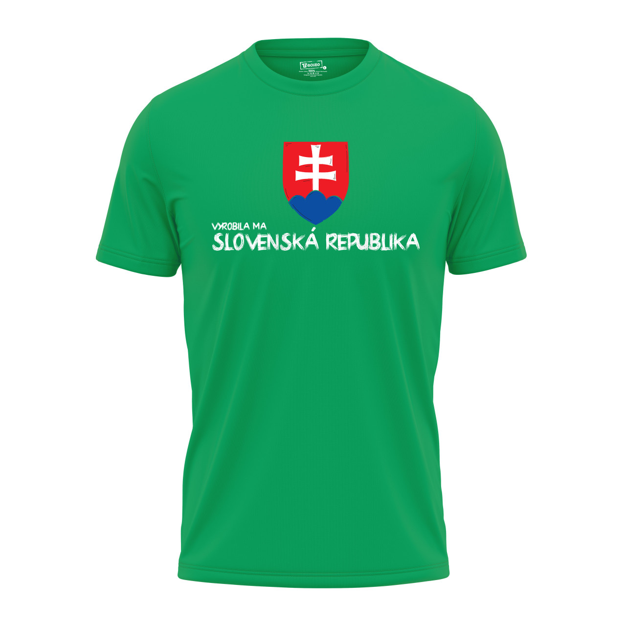 Pánské tričko s potiskem Vyrobila mě Slovenská republika SK
