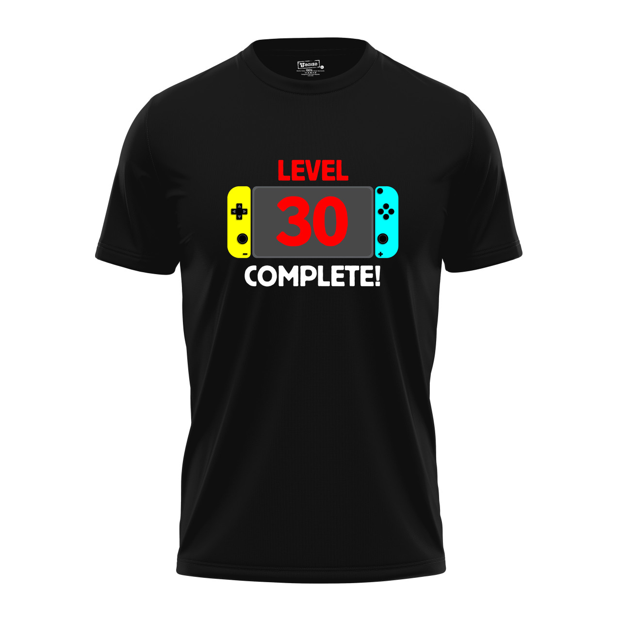 Pánské tričko s potiskem “Level complete” s věkem