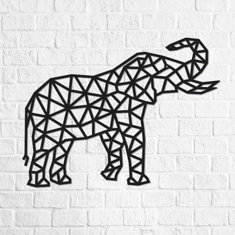Dřevěné skládací puzzle "Elephant"