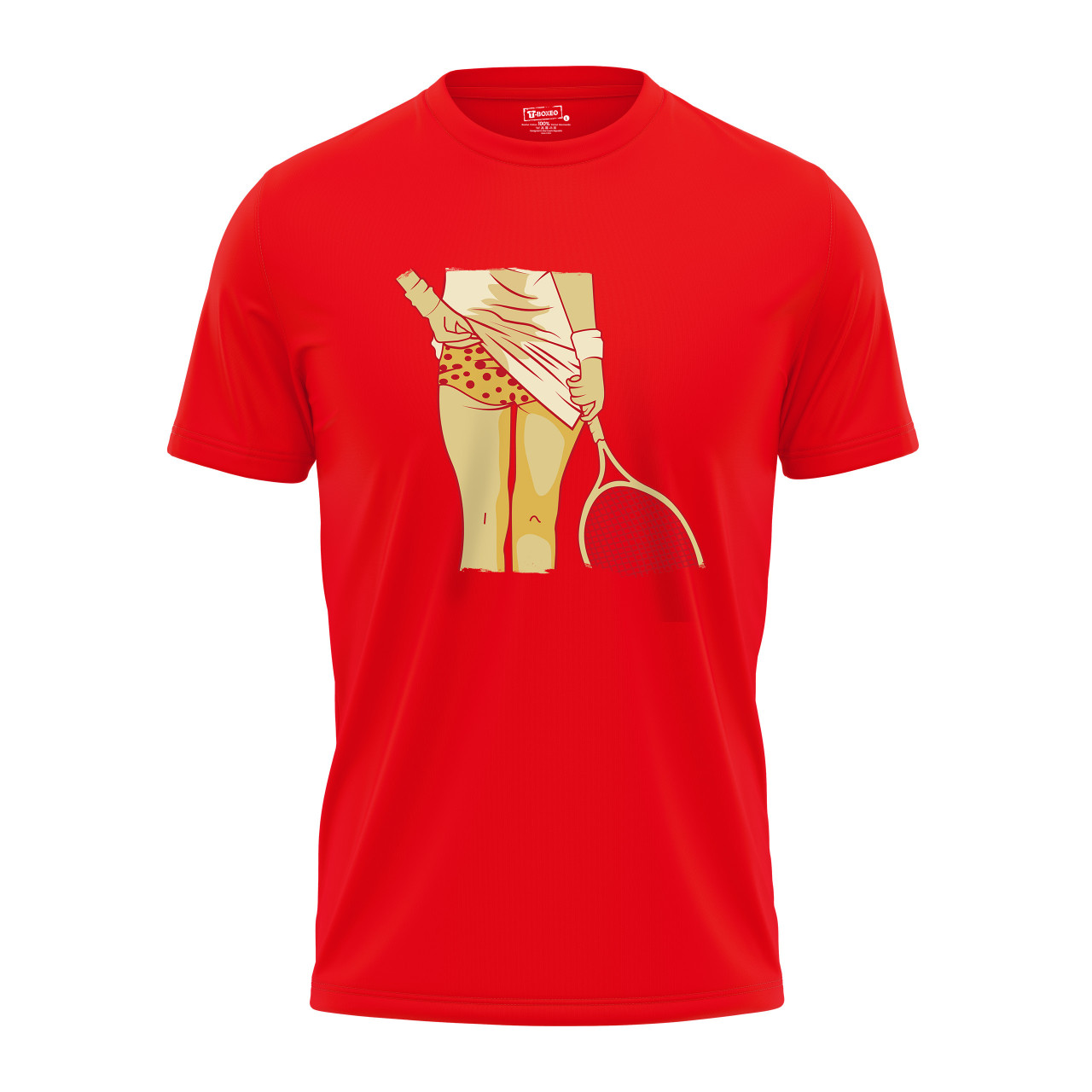 Pánské tričko s potiskem "Tenistka"