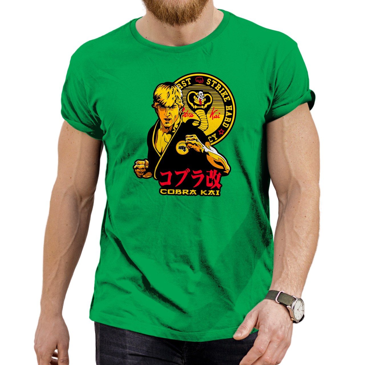 Pánské tričko s potiskem “Cobra Kai"