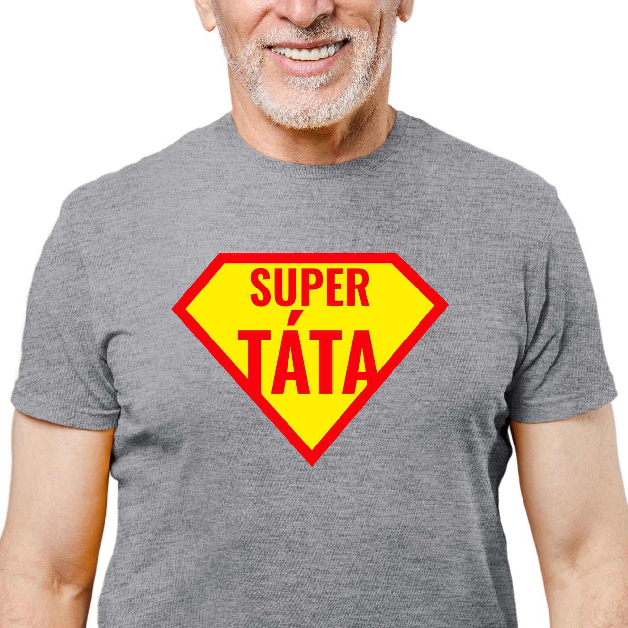 Pánské tričko s potiskem “Super táta”