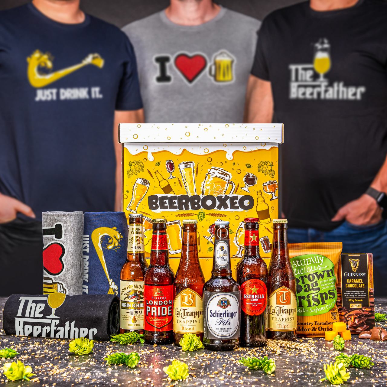 BeerBOXEO plné pivních speciálů s pivním Tričkem vol.2
