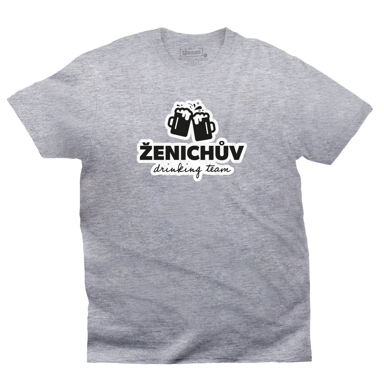 Pánské tričko s potiskem “Ženichův drinking team”