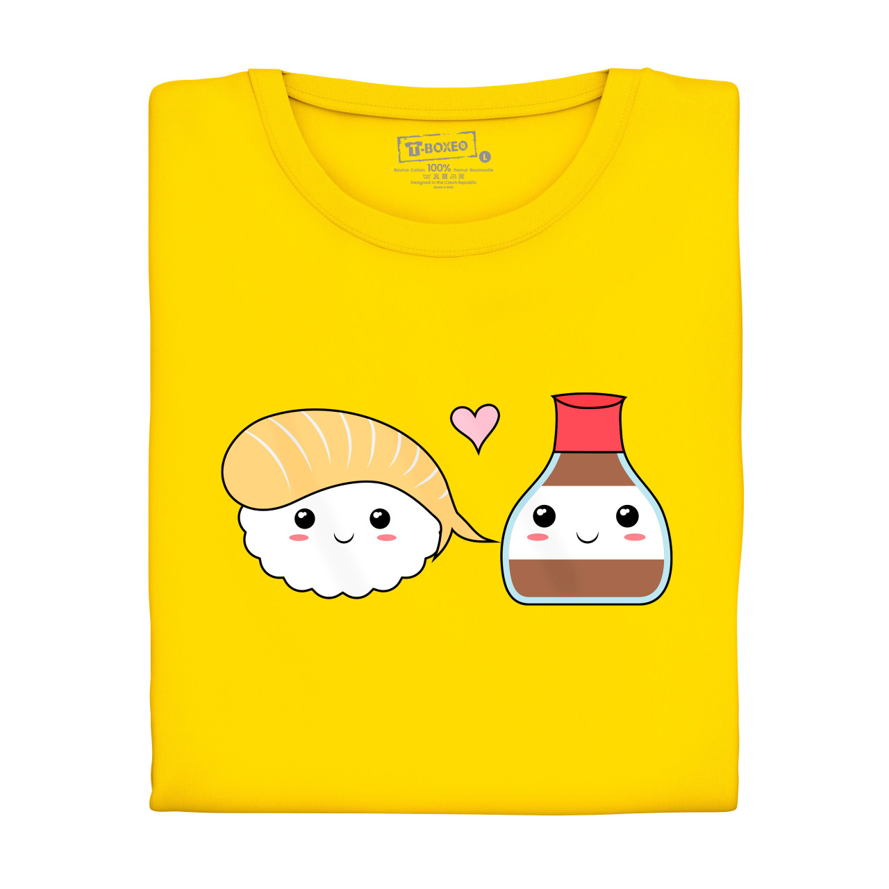 Dámské tričko “Kamarádi sushi a sojovka”
