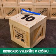 Kidboxeo bedna s páčidlem – prázdná