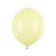 Latexový balónek - Pastelová žlutá světlá 27cm - 20 ks