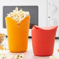 Silikonové skládací nádoby na popcorn popbox innovagoods (2 kusy) (V0103138)