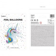 Fóliový balónek - Jednorožec 73 x 90cm