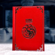 Zápisník Game of Thrones Fire and Blood Targaryen - A5
