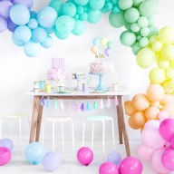 Latexový balónek - Pastelová Lila světlá 27cm - 100 ks
