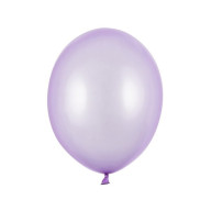 Latexový balónek - Metalická levandulová 27cm 10 ks