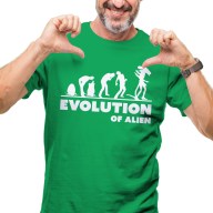 Pánské tričko s potiskem "Evoluce Vetřelce"
