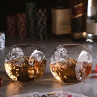 Dice Glass - sklenice hrací kocky 2 ks