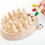 Dřevěné paměťové šachy taeda innovagoods 26 kusů (V0101251)