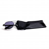 Brýle Aviator – modrozelené čočky + zebra s gravírováním