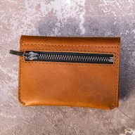 Minimalistická kožená peněženka