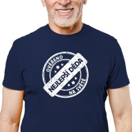 Pánské tričko s potiskem “Nejlepší děda”