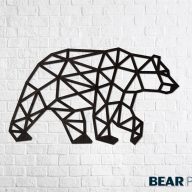 Designové nástěnné puzzle - Bear